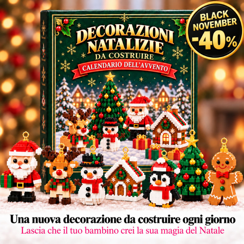 Calendario dell’Avvento | 24 Decorazioni